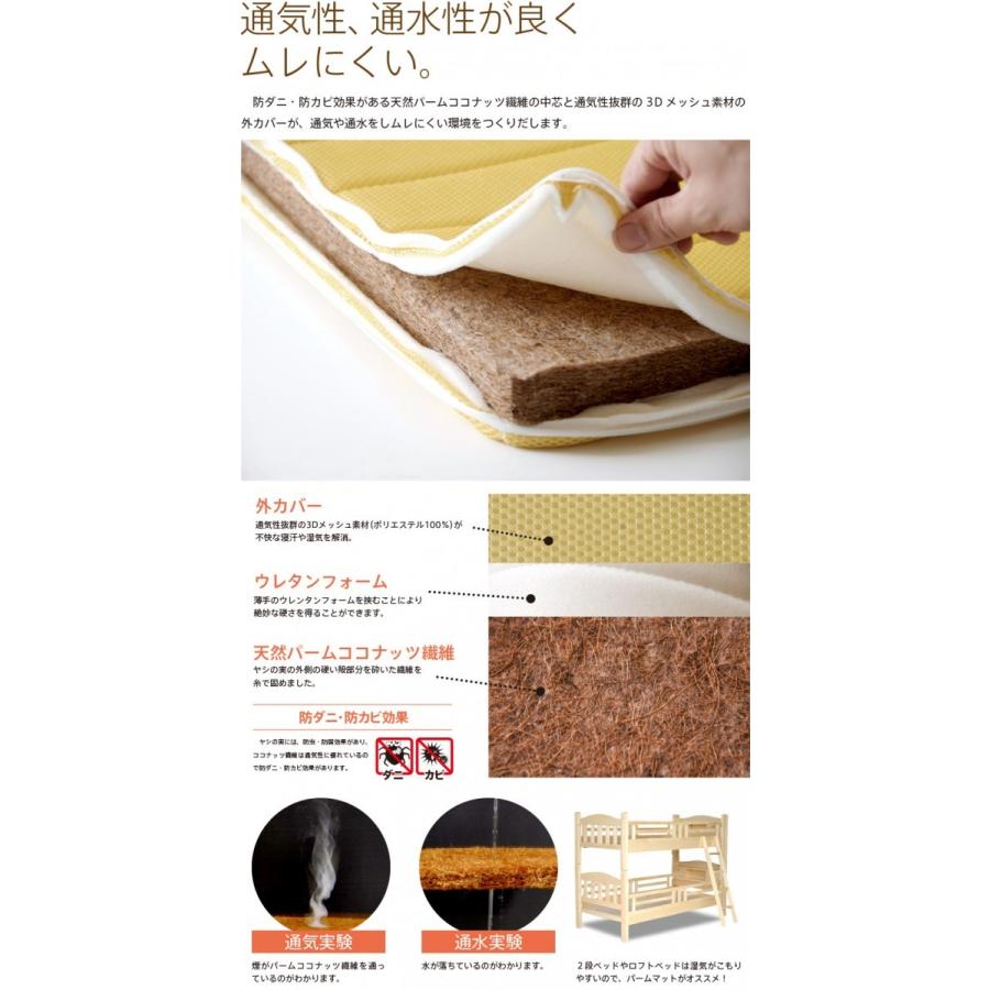 ②国産マットレス セミシングル Amazon.co.jp: タンスのゲン 脚付きマットレス セミシングル【実用新案