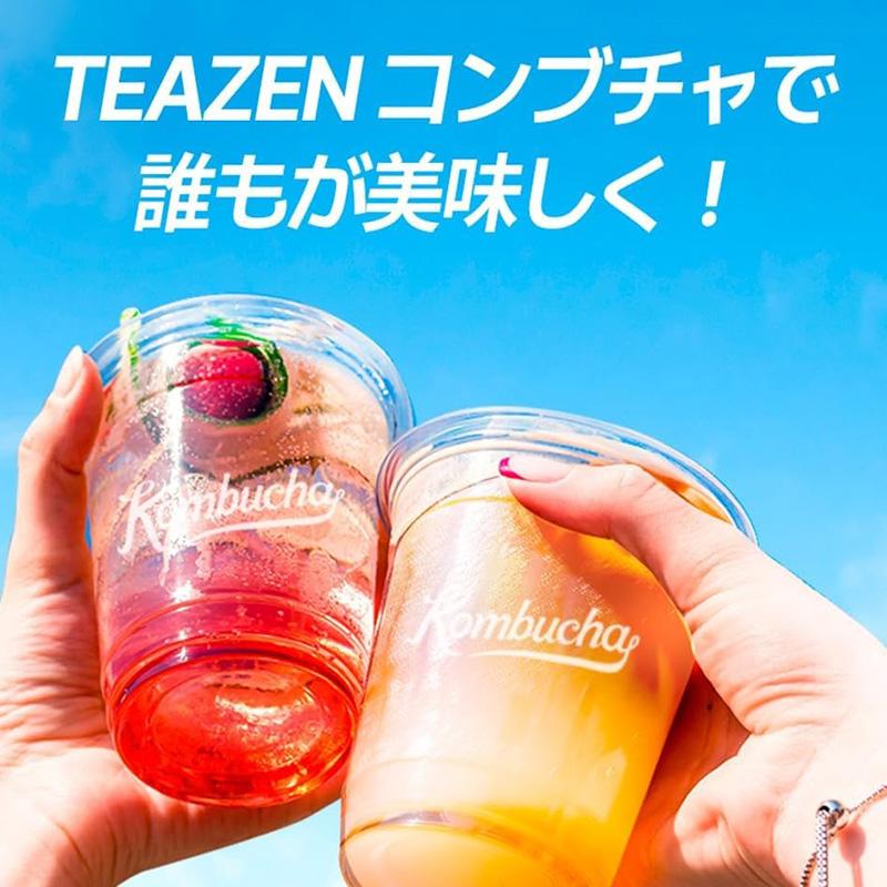 TEAZEN] ティーゼン コンブチャ レモン味 / 150(5g×30包) 大容量 健康