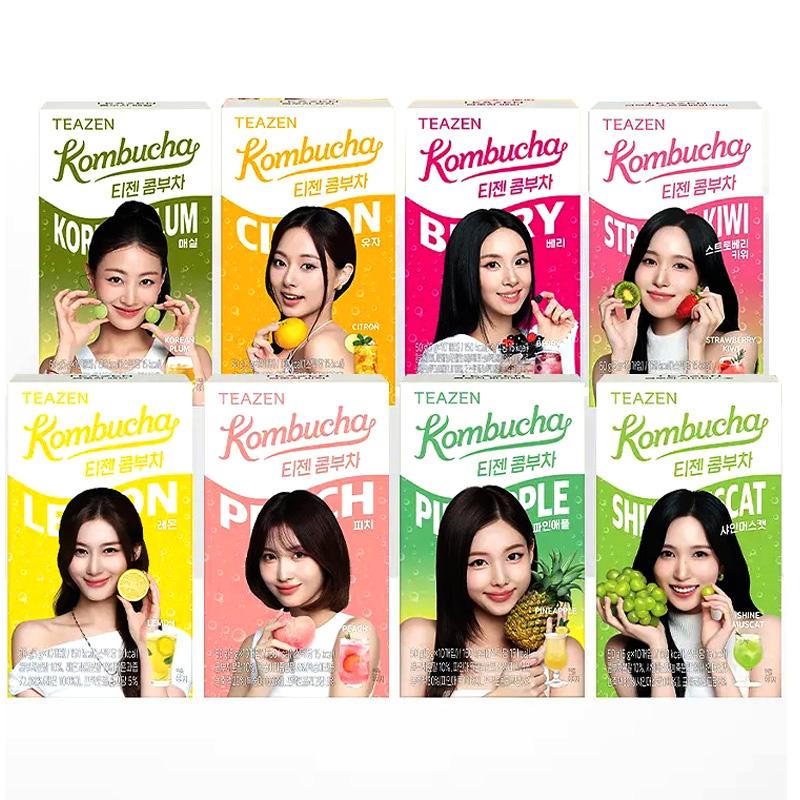 TEAZEN] ティーゼン コンブチャ 選べる10包 7種類の味 / 50g (5g×10包