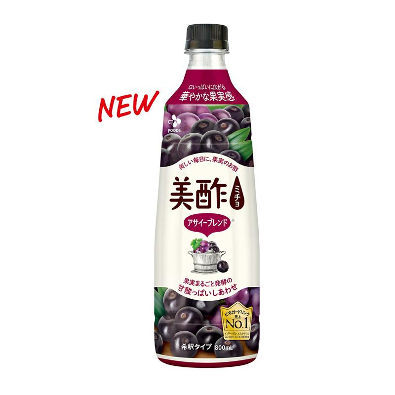 美酢 [CJ] ミチョ アサイーブレンド / 800ml みちょ ぶどう ブドウ