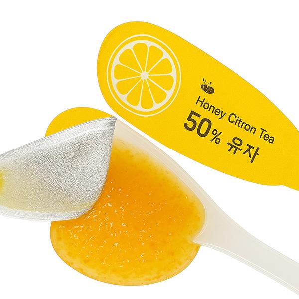 [MYDAYS] スプーンゆず茶 1袋5個入 / 140g(28g×5個入) スプーン1杯程度をお湯に溶かして飲むタイプ はちみつ入り ゆず茶 柚子茶 韓国茶 韓国伝統茶 | オットギ | 01