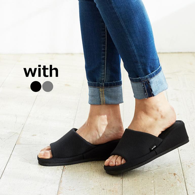 スリッパ おしゃれ 夏 来客用 ルームシューズ オクムラ 室内用 レディース 女性の足にfit Withウィズヒールスリッパ Nwaa5900 Slipper Gallery Yahoo 店 通販 Yahoo ショッピング