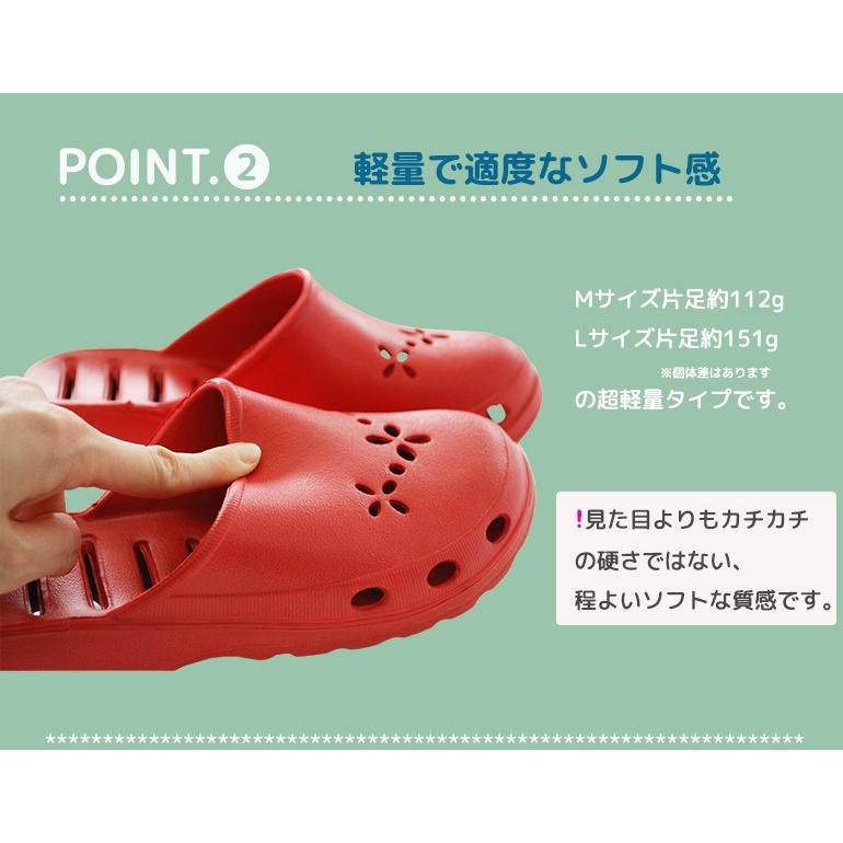 オクムラ ガーデニングサンダル スリッパ ルームシューズ