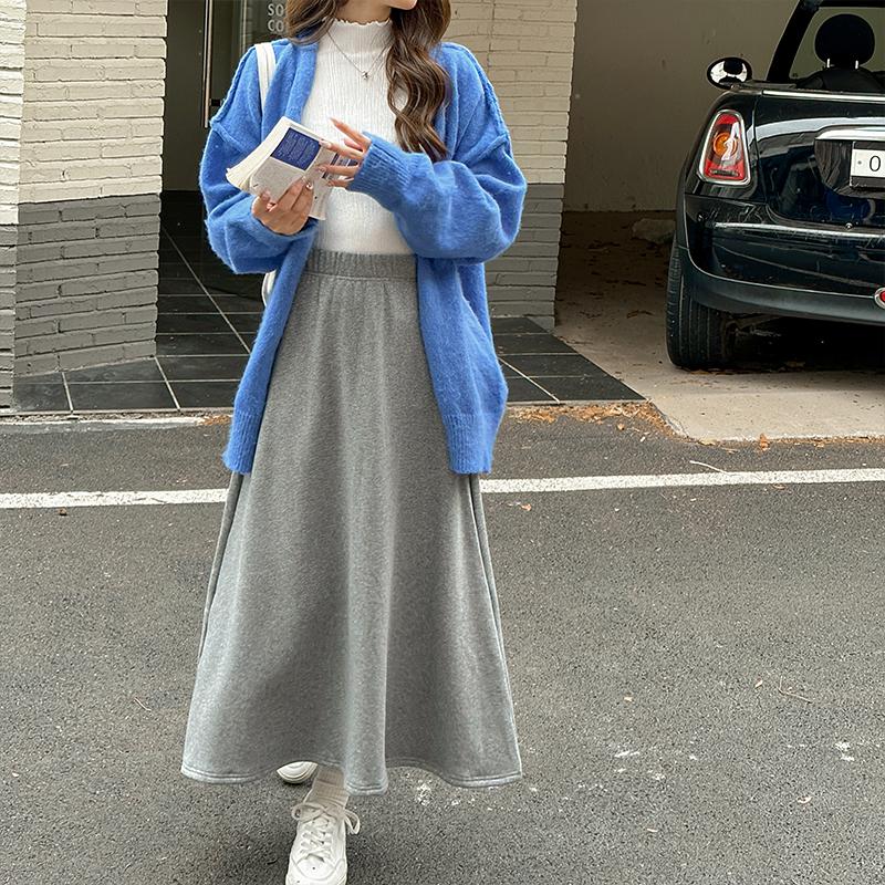 裏起毛 スカート ロングスカート 裏起毛スカート ロング マキシ