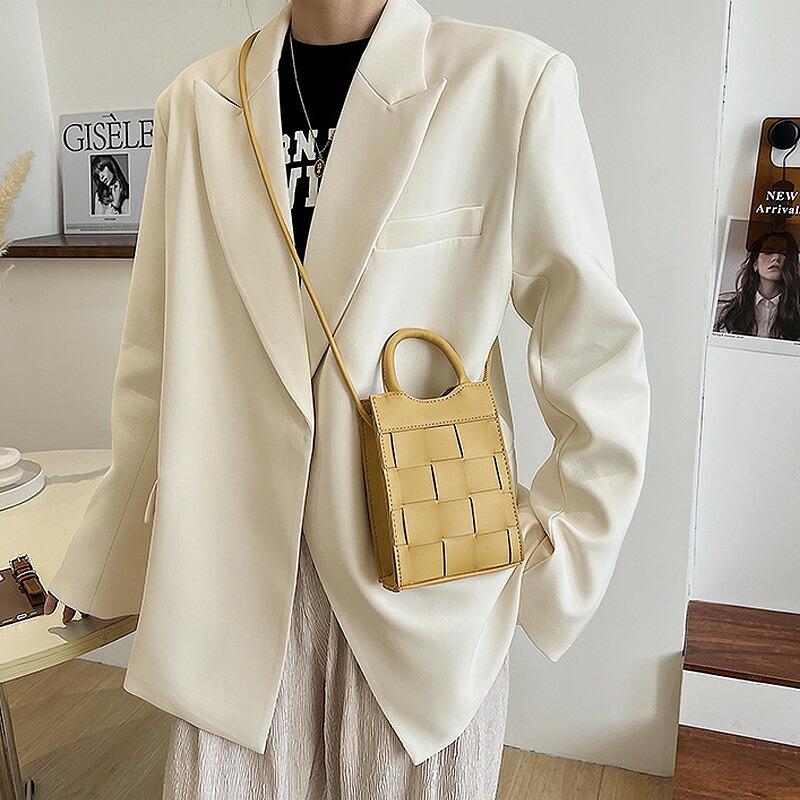 メッシュ バック ショルダーバッグ 編み込み レディース メッシュ バック ショルダーバッグ 編み込み レディース
