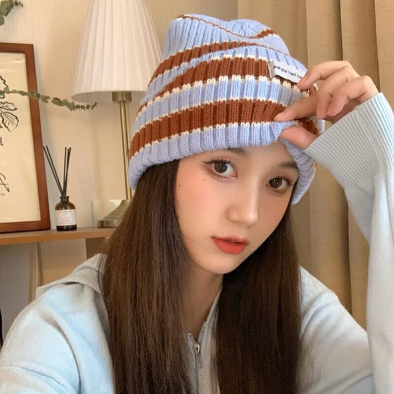 COCOMOMO ニット帽 レディース 帽子 ニット ニットキャップ マルチ