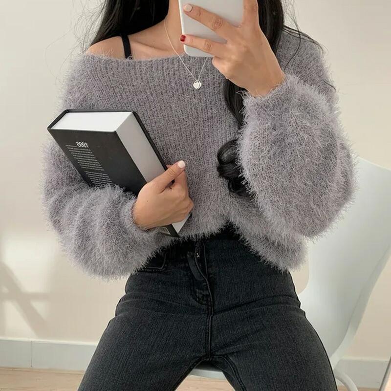COCOMOMO シャギーニット ふわふわ ニット フェザーヤーン COCOMOMO シャギーニット ふわふわ ニット フェザーヤーン