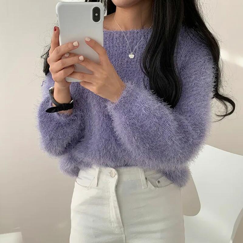 COCOMOMO シャギーニット ふわふわ ニット フェザーヤーン COCOMOMO シャギーニット ふわふわ ニット フェザーヤーン