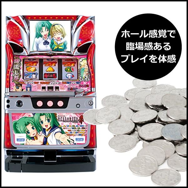 パチスロ実機（スロット実機） ひぐらしのなく頃に祭(魅音☆詩音)