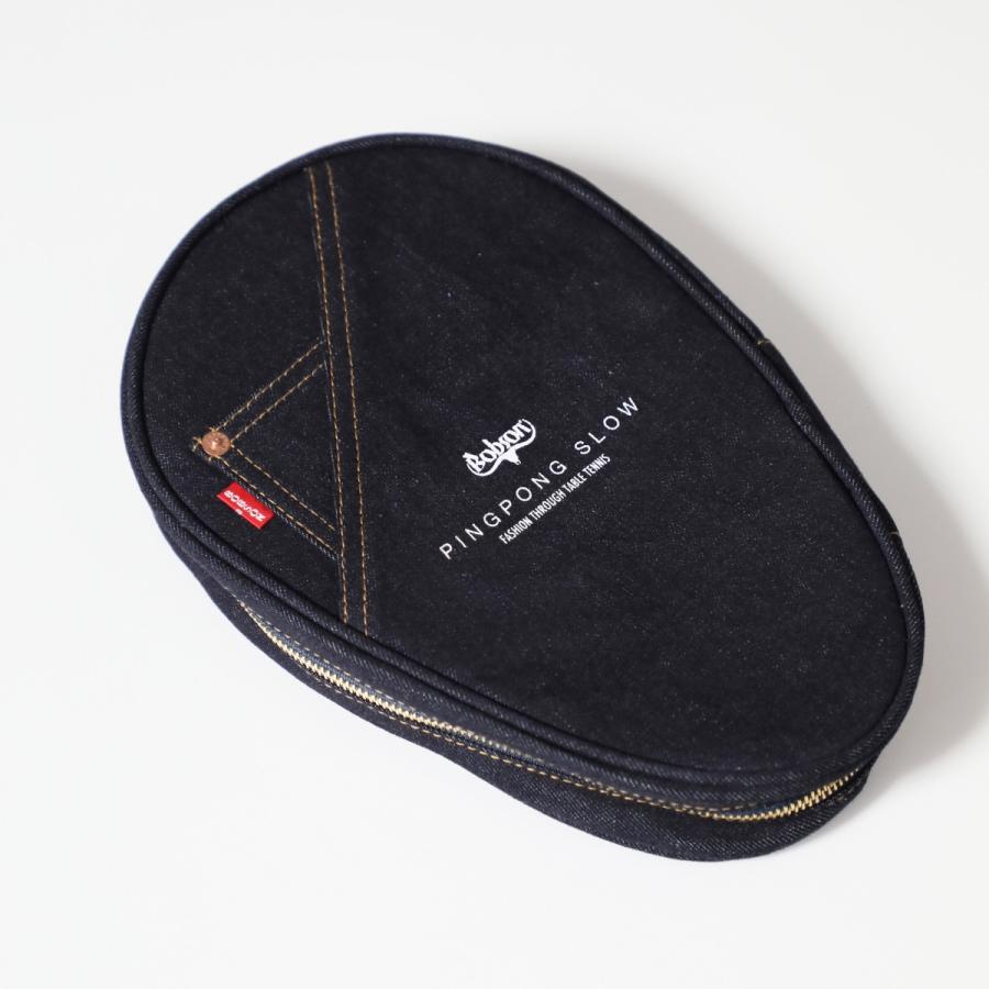 BOBSON ×PINGPONG SLOW カラーデニムラケットケース ３カラー（岡山デニム） |  | 04