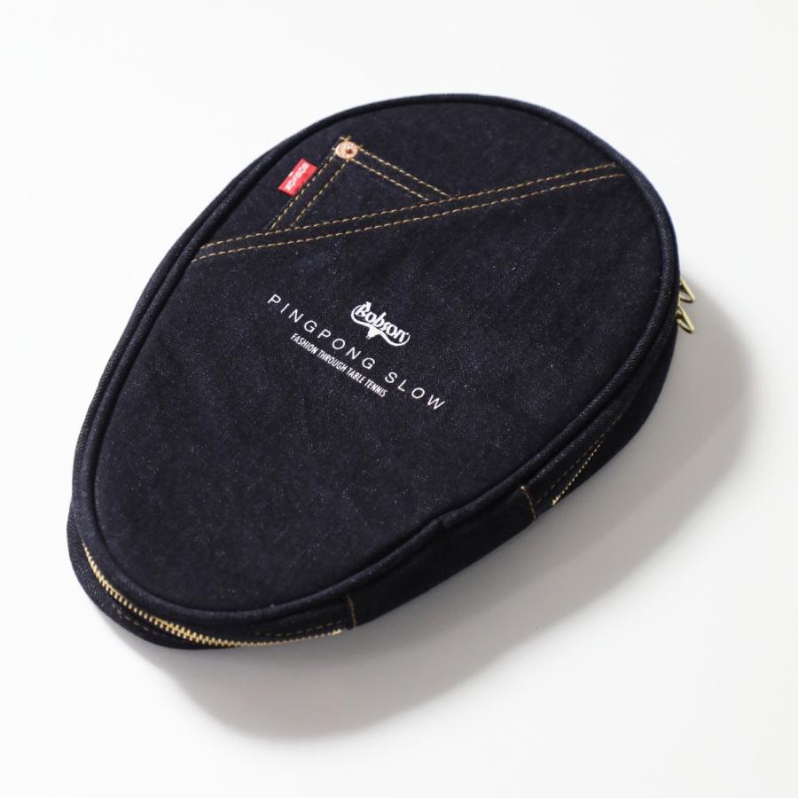 BOBSON ×PINGPONG SLOW カラーデニムラケットケース ３カラー（岡山デニム） |  | 05