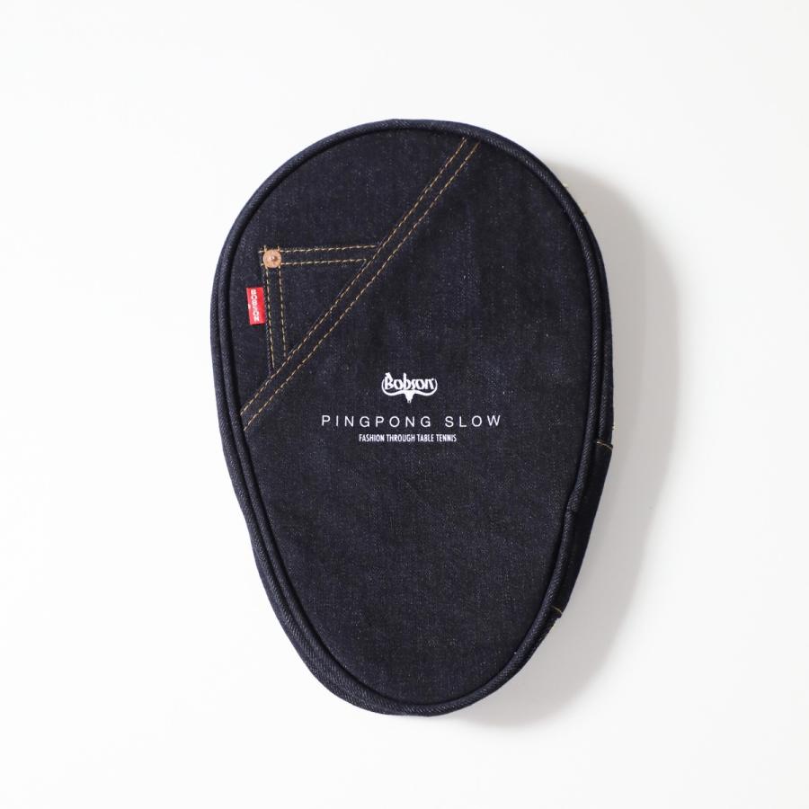 BOBSON ×PINGPONG SLOW カラーデニムラケットケース ３カラー（岡山デニム） |  | 01