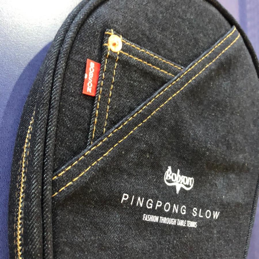 BOBSON ×PINGPONG SLOW カラーデニムラケットケース ３カラー（岡山デニム） |  | 07