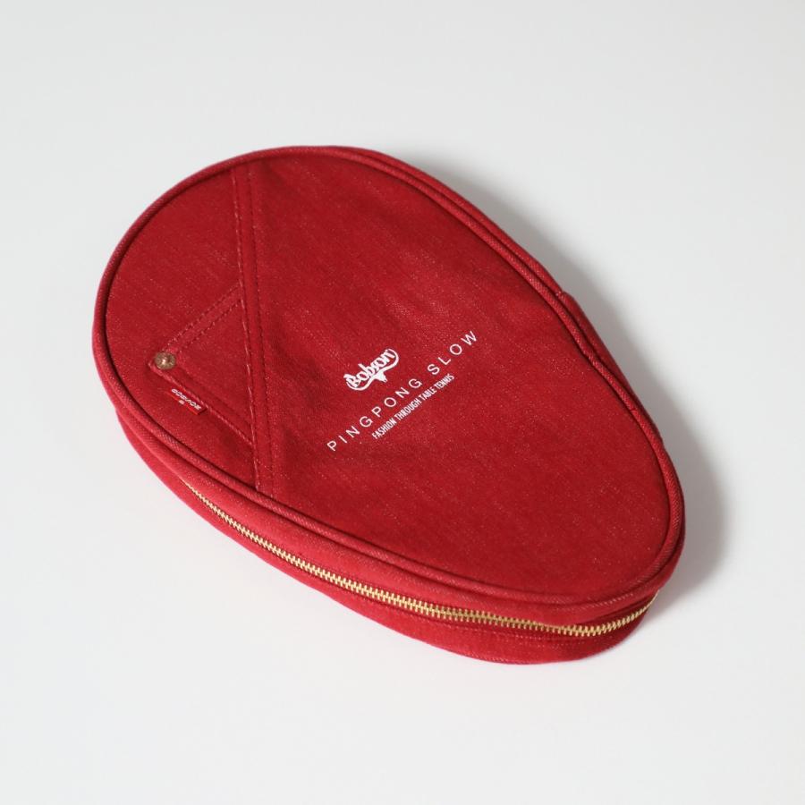 BOBSON ×PINGPONG SLOW カラーデニムラケットケース ３カラー（岡山デニム） |  | 09