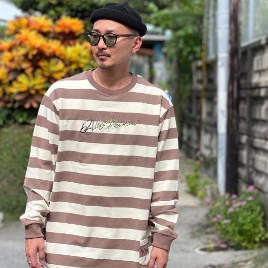 SALE50％OFF￥8,250→￥4,125】【LEFLAH】ScriptLogo Border ロング 