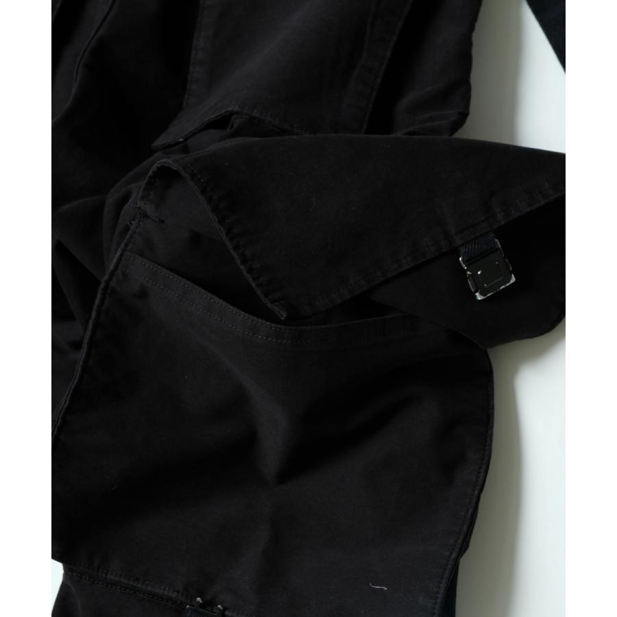 【SALE! 50%OFF￥24,750→￥12,375】VIRGO SQUARE PKT SPECIAL CARGO（ブラック）｜slow-clothing｜05