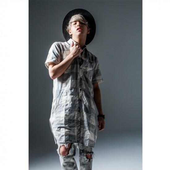 Zephyren ゼファレン LONG SHIRT L/S - Resolve - WHITE 50%OFF 】Zephyren LONG SHIRT S/S -Resolve- ホワイト : SLOW