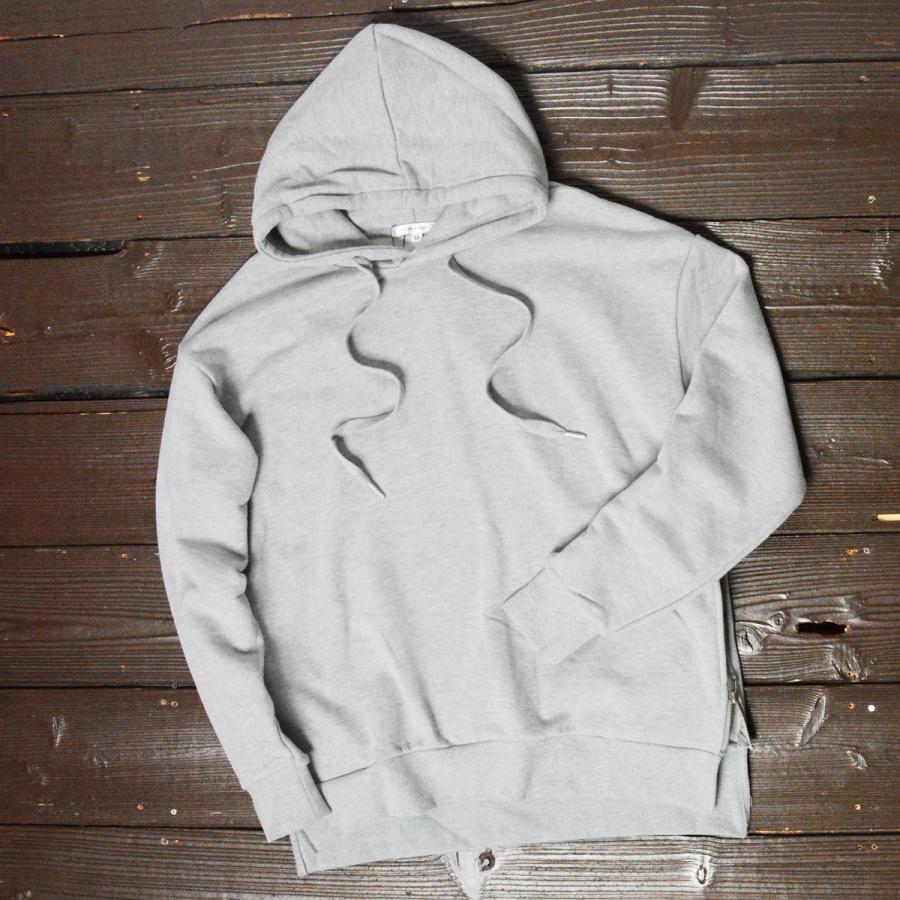 美品 裾ジップ 春色ストリートコーデ4 Set特価 パーカー 加工 パーカー カラー 灰パーカー 紺デニムパンツ