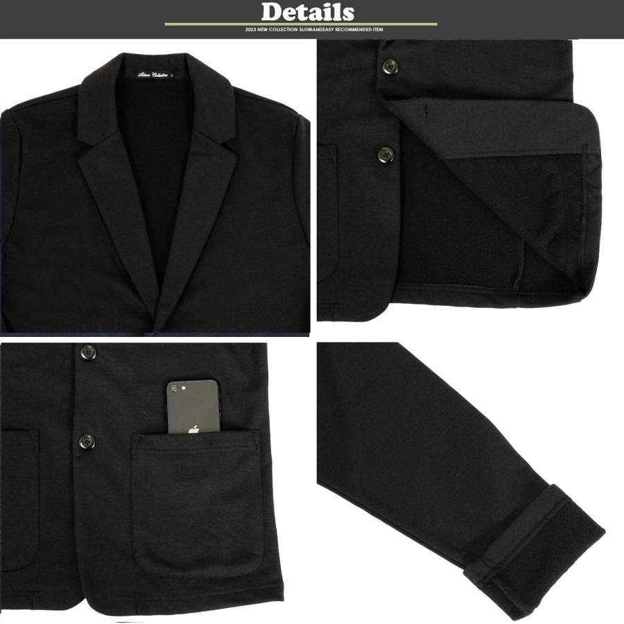 カジュアルスーツ セットアップメンズ スウェット テーラード