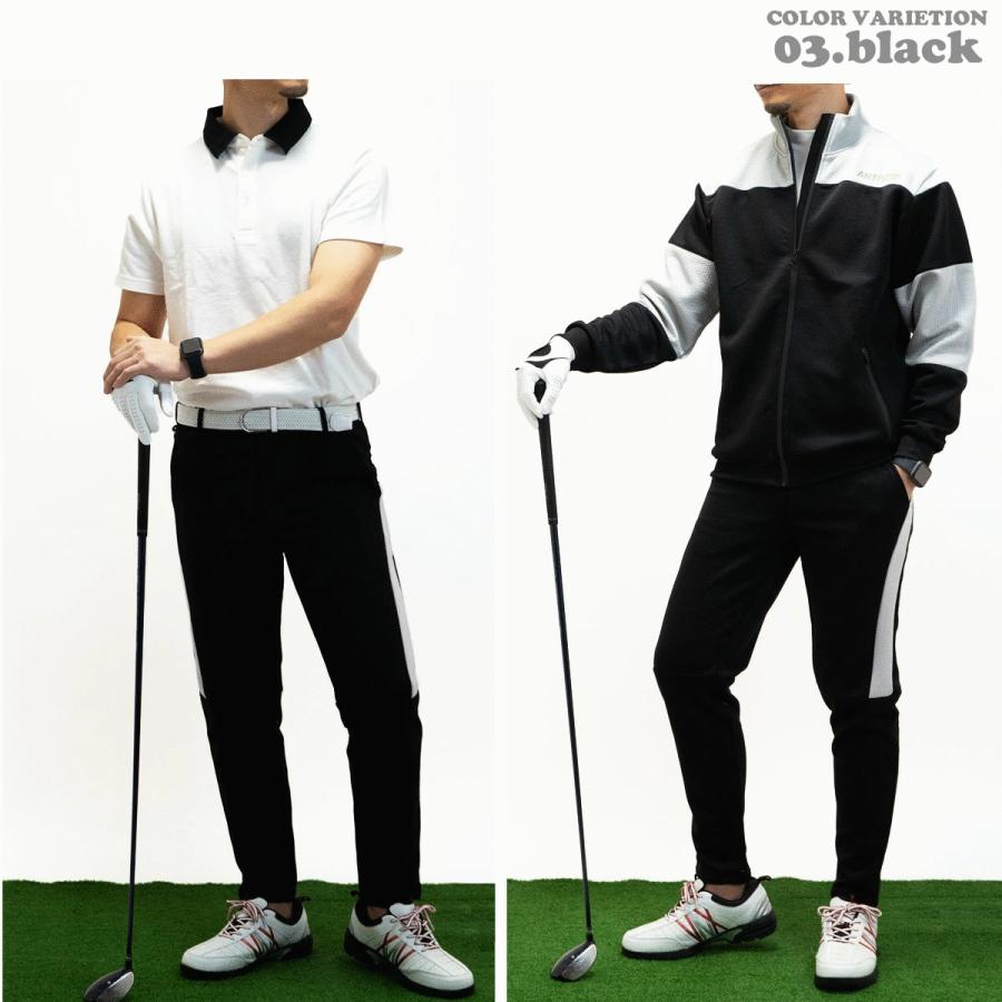 スポンジ エンボス 切り替え ゴルフ ジャージ セットアップ