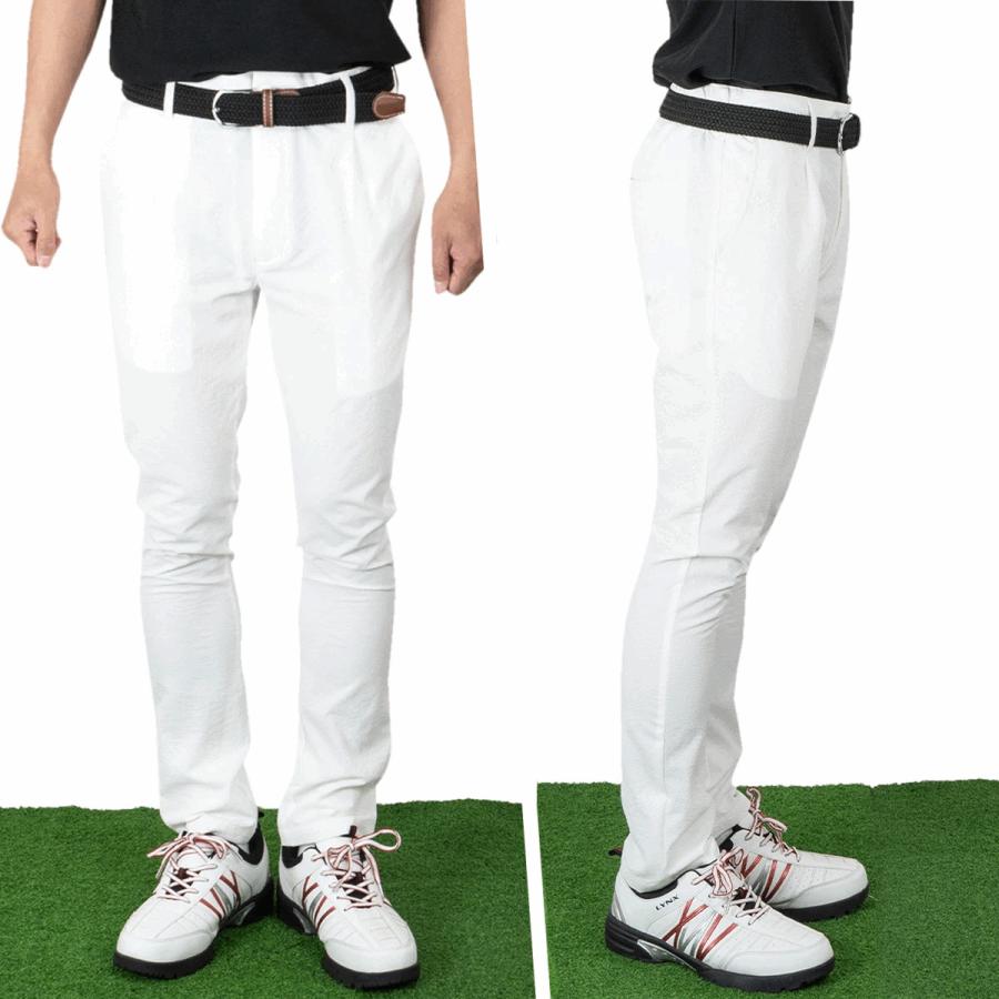 シアサッカー ゴルフ ジャケット セットアップ 伸縮 ストレッチ