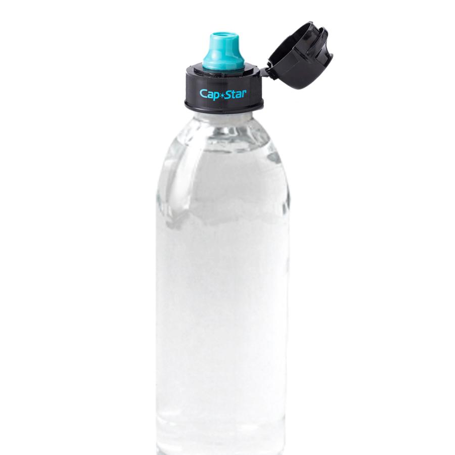 こぼれない ペットボトルキャップ Cap Star｜水漏れ防止 携帯用 車内