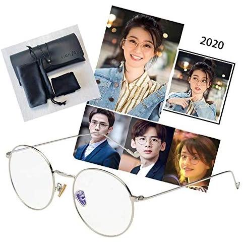 60 Off レンサン Liansan 伊達メガネ Pcメガネ レディース メンズ ファッション 女性 男性 丸型 円 おしゃれ オフィス ゲーム シルバー Discoversvg Com