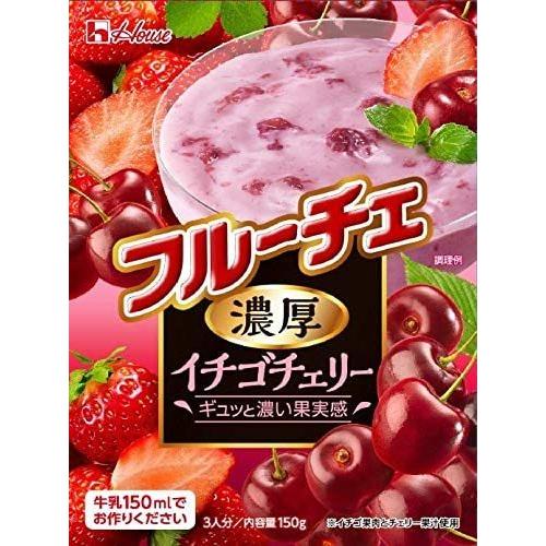 ハウスフルーチェ濃厚イチゴチェリー 150g 10個 Slo01 Uoc29k5ic スローライフ 通販 Yahoo ショッピング