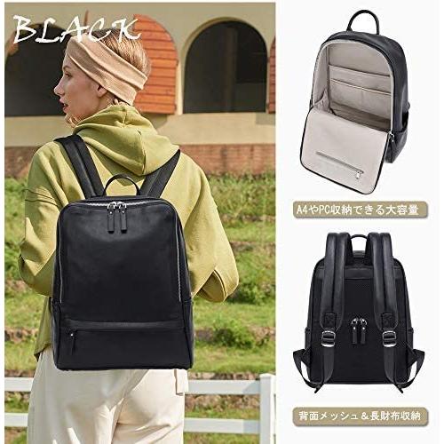 希望者のみラッピング無料 リュック Puレザー ブラック ベージュ リュックサック マザーズバッグ サイズ感 大人 おしゃれ 通学 通勤 防水 軽量 対応 レディース ビジネスバッグ Dev Cloudenergi Com