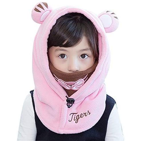 よキーよ Yokeeyo 耳あてニット帽 マフラー レッグウォーマー ネックカバー 可愛い耳付き帽子 毛糸 ニットキャップ ピンク L 22年のクリスマスの特別な衣装