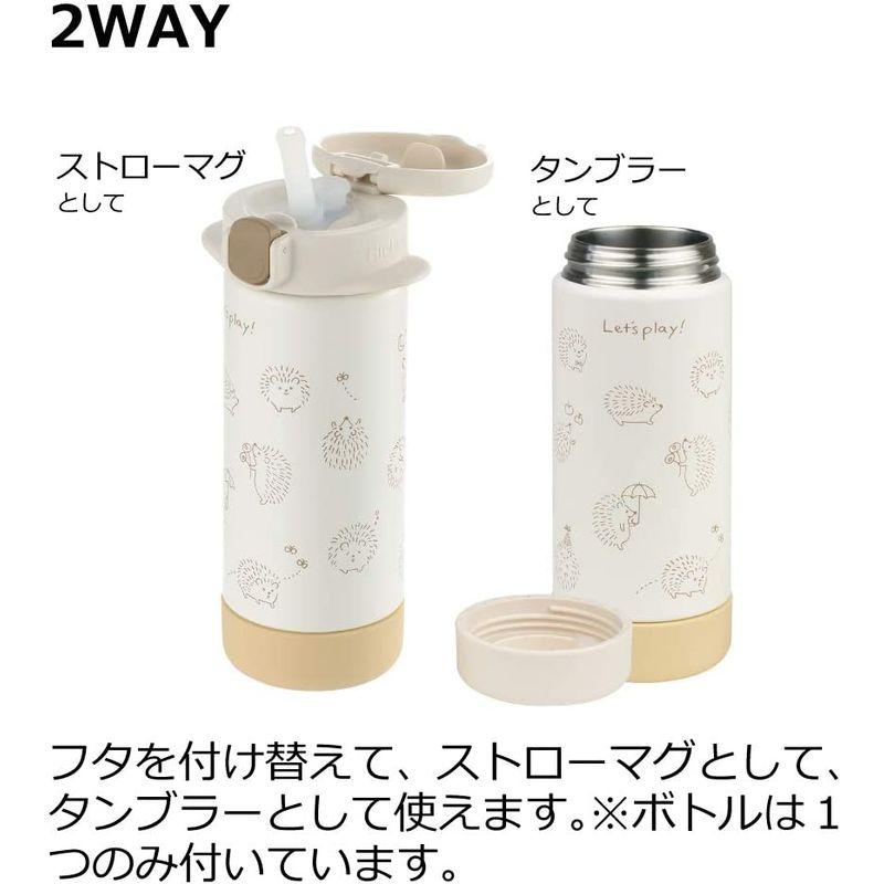 リッチェル 2WAY ステンレススリムマグ ホワイト 240ml｜slow-lifes｜10