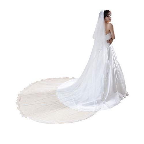 ふわふわメロウ ウェディングベール ロング 3m フェースアップ 花嫁 ブライダル 結婚式 パーティー 二次会 演奏会 披露宴 ホワイト カラードレス 大人気 Www Casascordeiro Com Br