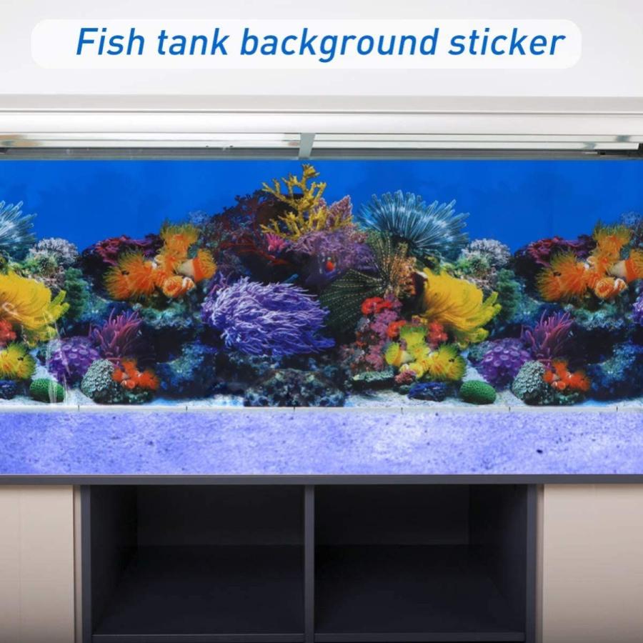 Ledmomo 水族館ポスター 62x30cm 3ｄ効果 バックスクリーン 水草 両面壁紙 水槽の背景 水槽の飾り 水槽 水族館 魚タンク 074 Slow Life 通販 Yahoo ショッピング