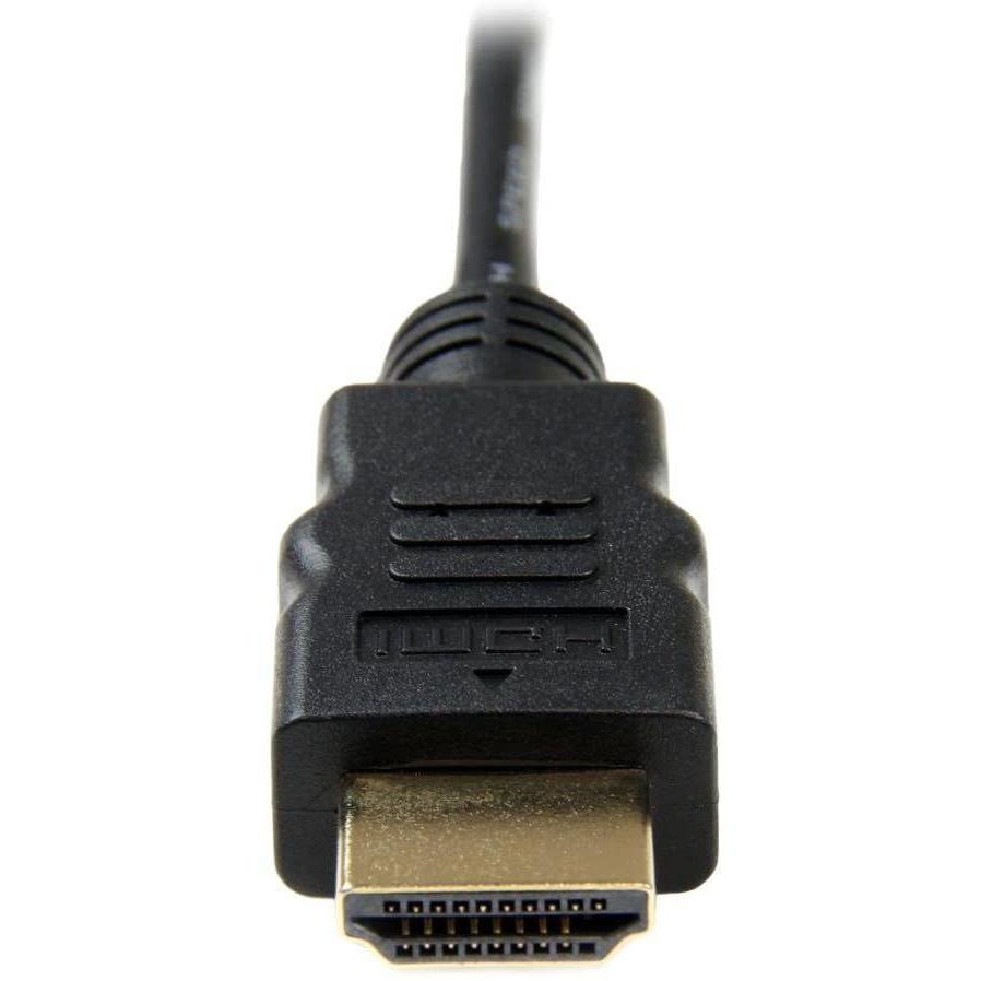 StarTech.com イーサネット対応ハイスピードHDMI - HDMI Micro変換ケーブル 2m HDMI(タイプA) - HDM｜slow-lifes｜03