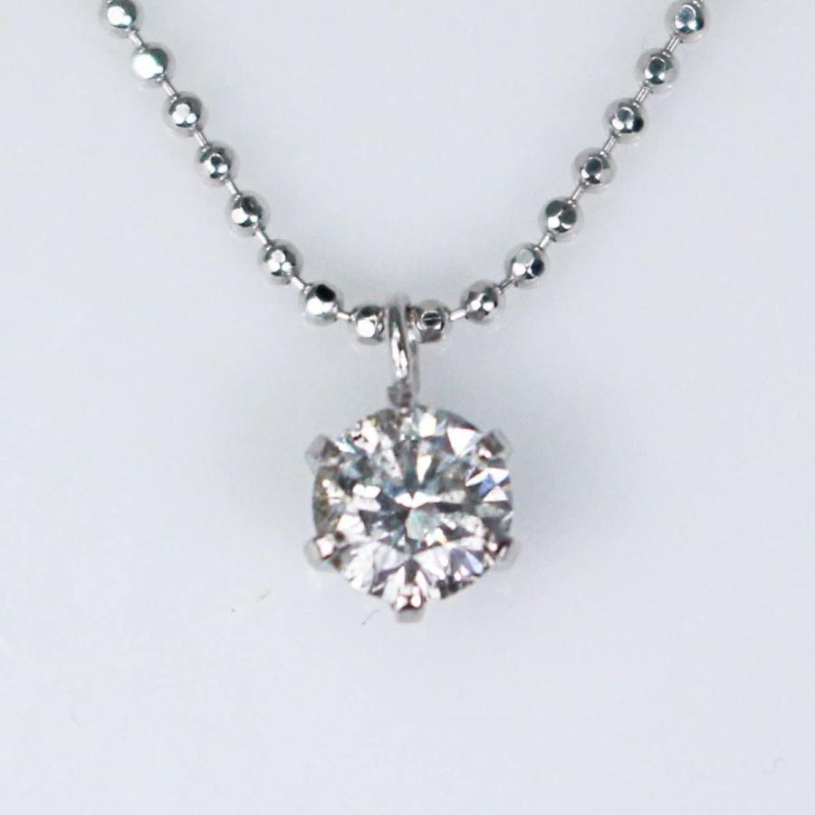 即購入可★ KASHIMA純プラチナ台 0.3ct ダイヤモンド 一粒石 プチ ペンダント ネックレス 【2076842773】(12579円)
