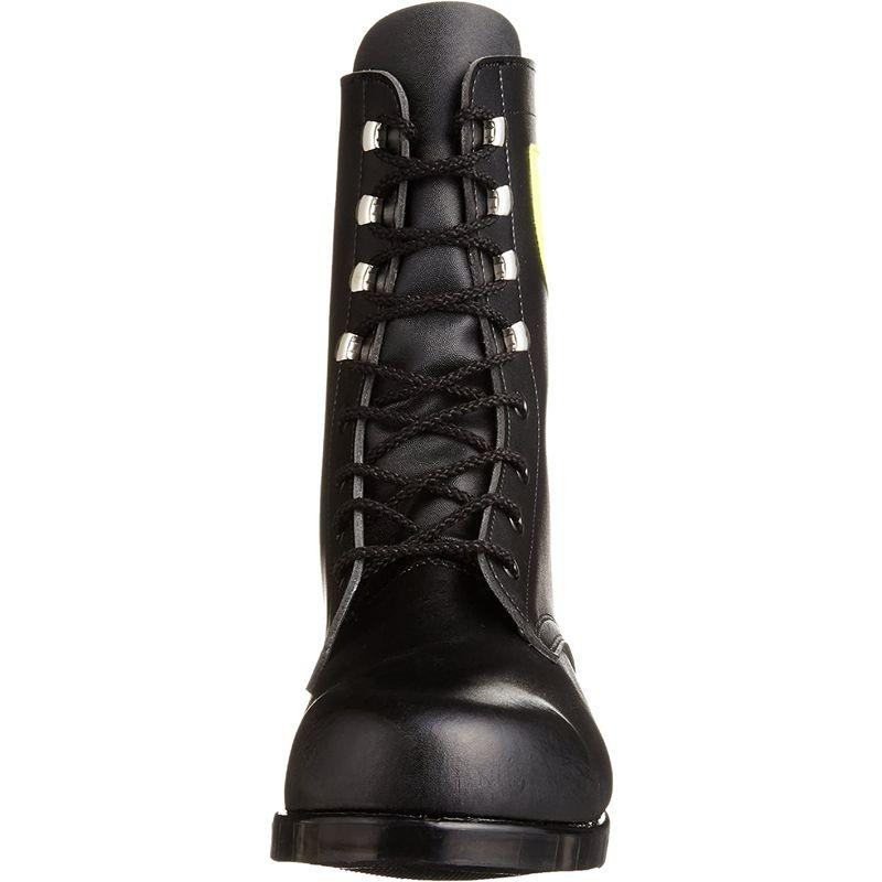 ノサックス　安全靴　舗装靴　HSK長編上　メンズ　黒　道路舗装用　HSK207　25.5cm(25.5cm)