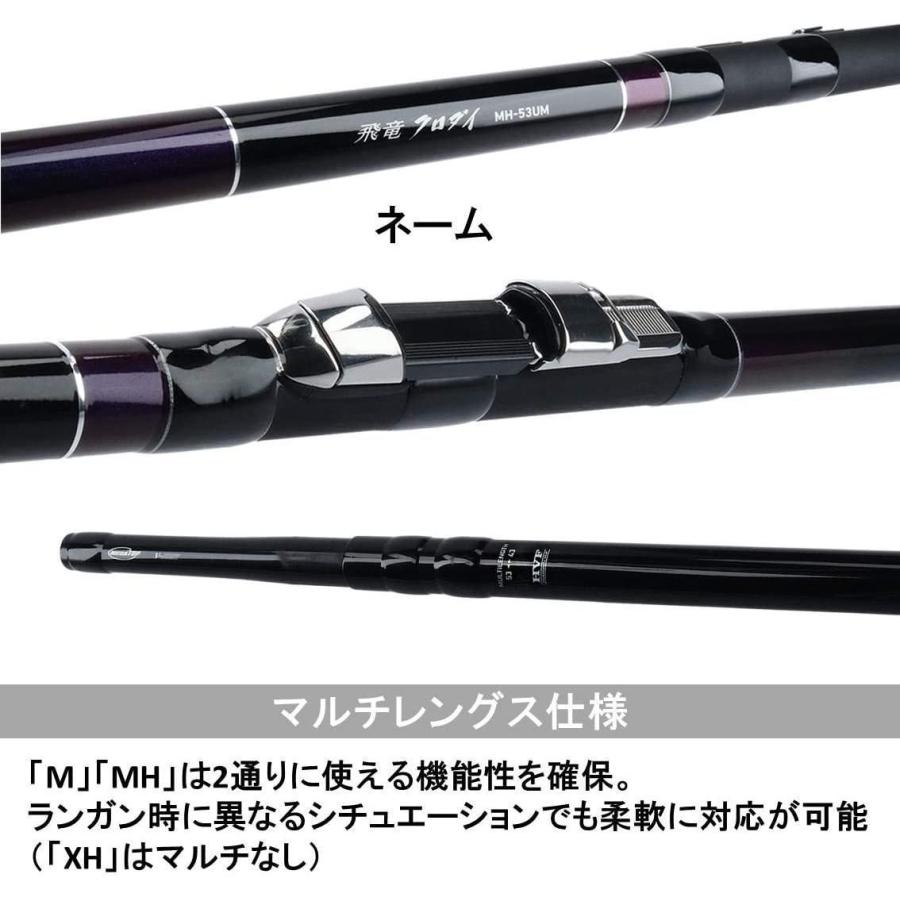 ダイワ(DAIWA) チヌ(クロダイ)ロッド 飛竜クロダイ・Y M-63UM・Y 釣り竿