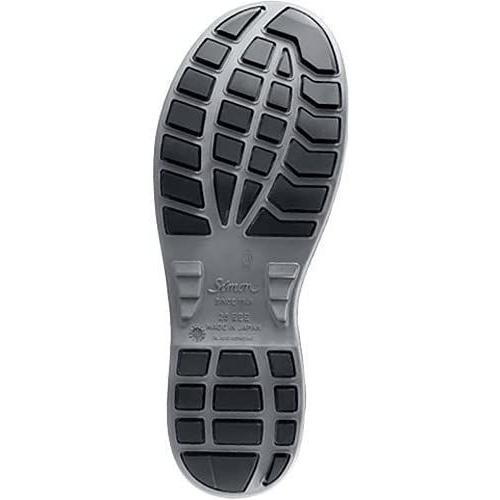シモン　耐滑・軽量3層底静電紳士靴BS11静電靴　24.5cm　BS11S-245　静電作業靴