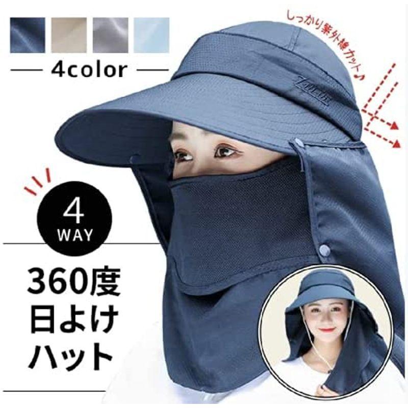 ガーデニング 帽子 農作業帽子レディース 農園帽 サンバイザー Uvカット つば広 折りたたみ 紫外線対策 日よけ 首ガード おしゃれ帽子 Slow Life 通販 Yahoo ショッピング