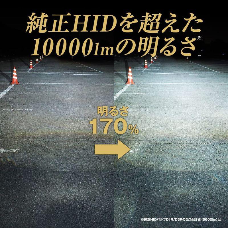 スフィアライト 純正HID用LEDヘッドライト D3S/D3R 6000K R専用シェード(遮光板)付属 10000lm SLGD3SR06｜slow-lifes｜05