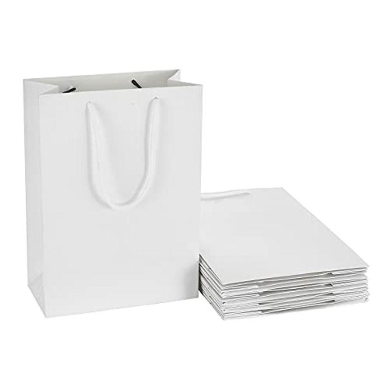 Enerhu ギフトバッグ 10枚入 手提げ紙袋 クラフト 縦長 プレゼント袋 ラッピング袋 無地 商品袋 ケーキ箱 おしゃれ パーティーバ 5mznfafafk Www Mojeokno Si