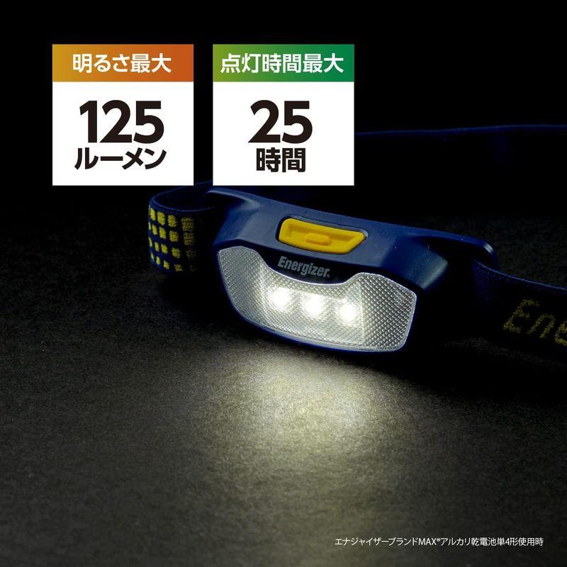 Energizer(エナジャイザー) LED スポーツ コンパクト ヘッドライト 2ライトモード (明るさ最大125lm/点灯時間最大25時｜slow-lifes｜04