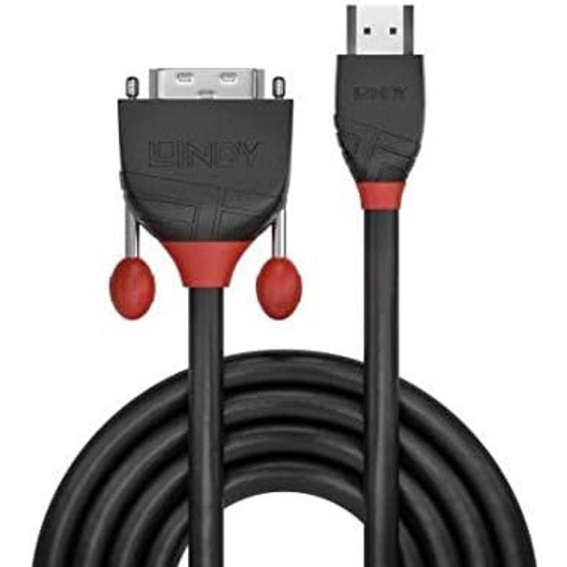LINDY HDMI - DVI-D変換ケーブル、ブラックライン、3m(型番:36273)｜slow-lifes｜03