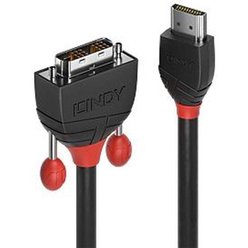 LINDY HDMI - DVI-D変換ケーブル、ブラックライン、3m(型番:36273)｜slow-lifes｜04
