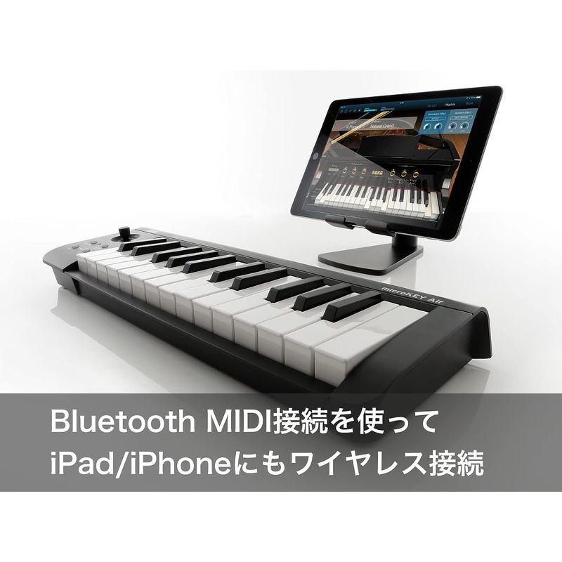 KORG （コルグ） ワイヤレス MIDI キーボード コントローラー Bluetooth DTM プラグイン付属 microKEY2 Ai｜slow-lifes｜04