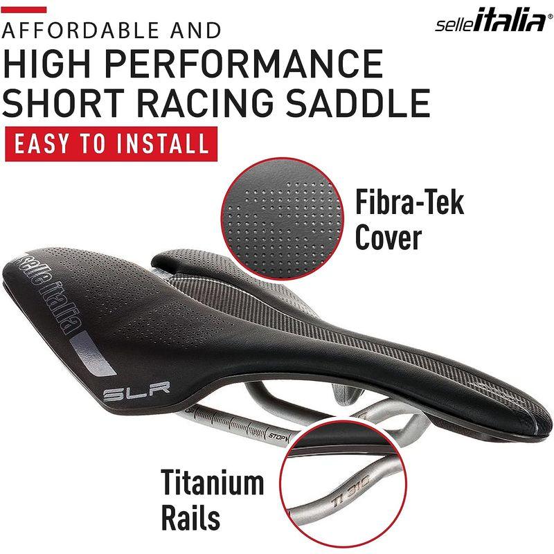 selle ITALIA(セライタリア) SLR BOOST Ti316 BLK L サドル｜slow-lifes｜04