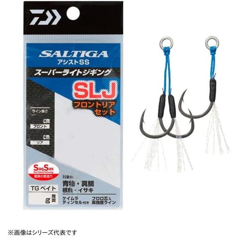 ダイワ(DAIWA) スーパーライトジギング用アシストフック ソルティガアシストＳＳ ＳＬＪ フロントツイン太軸 Ｓ｜slow-lifes｜07