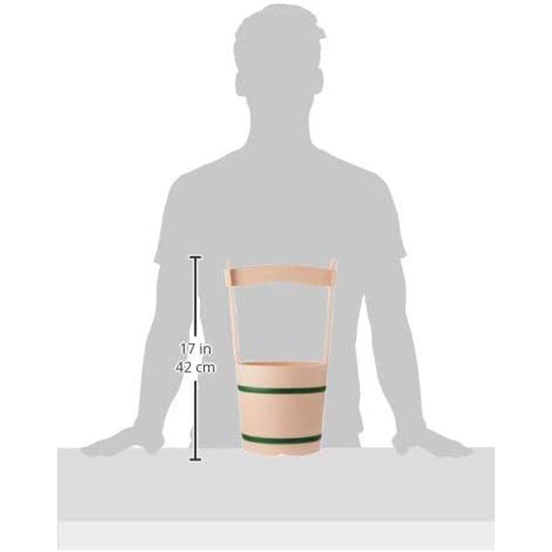 ナカムラ商事 お墓参り用品 P.C手桶セット ひ杓付｜slow-lifes｜03