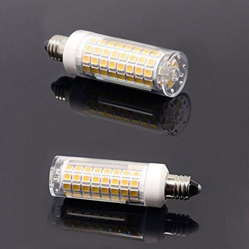 HXLED 新型 E11口金 LED電球, 7W 電球色 110V 可調光 E11電球, 730LM 70Wハロゲンランプ相当 (5個入り)｜slow-lifes｜02