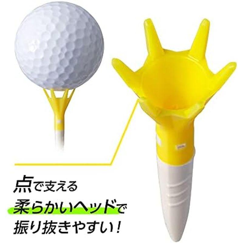 ダイヤゴルフ(DAIYA GOLF) ゴルフティー トマホークティー ショート(7本入) 全長42mm TE-508A Aタイプ(カップ部ホ｜slow-lifes｜12